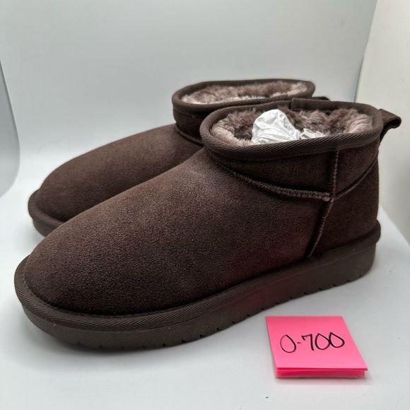 CUSHIONAIRE Women's pull on boot 7 BROWN - Picture 3 of 7